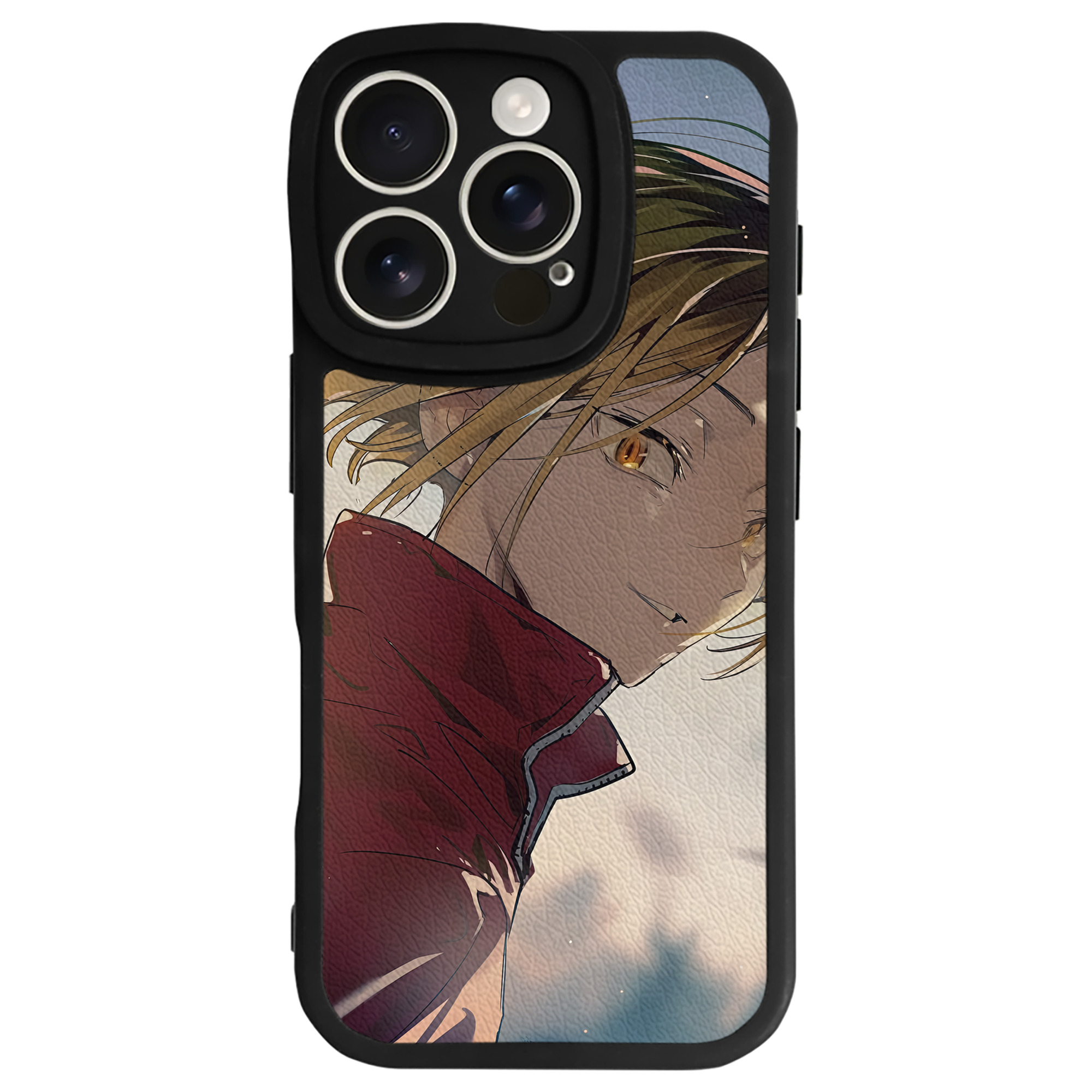 （画像用） ハイキュー!! Haikyu!! 【iPhone 16シリーズ対応】シリコンスマホケース（レザー調） 材質：シリコン